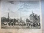 Amsterdam, Singel UB en Kolveniersdoelen,  1750, Antiek en Kunst, Verzenden