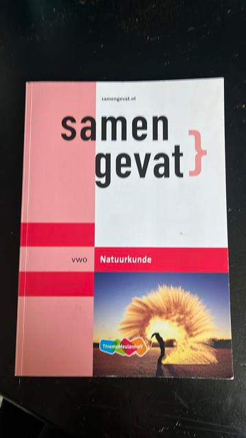 Samengevat Vwo Natuurkunde ISBN 9789006078770