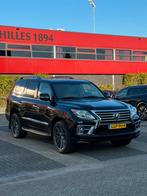 Lexus LX570 5.7 benzine V8 facelift alle denkbare opties, Auto's, Lexus, Automaat, 389 pk, Zwart, Leder