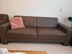 Leren bankstel + 2 stoelen - Den Haag, Huis en Inrichting, Gebruikt, 150 tot 200 cm, Tweepersoons, Ophalen of Verzenden