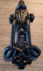 Oude zware gietijzeren deurklopper/Jurgendstil, Ophalen of Verzenden, Zo goed als nieuw, 250 mm of meer