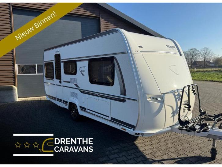 Fendt Bianco Selection 465 TG 2022 Mover+Fietsendrager+BOVAG, Caravans en Kamperen, Caravans, Bedrijf, tot en met 4, 1000 - 1250 kg