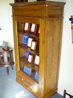 VITRINEKAST - MASSIEFHOUTEN 1-DEURS KAST -50% - Flamant, Huis en Inrichting, Ophalen, Gielen, Nieuw, Info@houseofcoco.nl