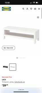 Ikea Lack Tv bench, Huis en Inrichting, Kasten | Televisiemeubels, Minder dan 100 cm, 25 tot 50 cm, Ophalen of Verzenden, Zo goed als nieuw