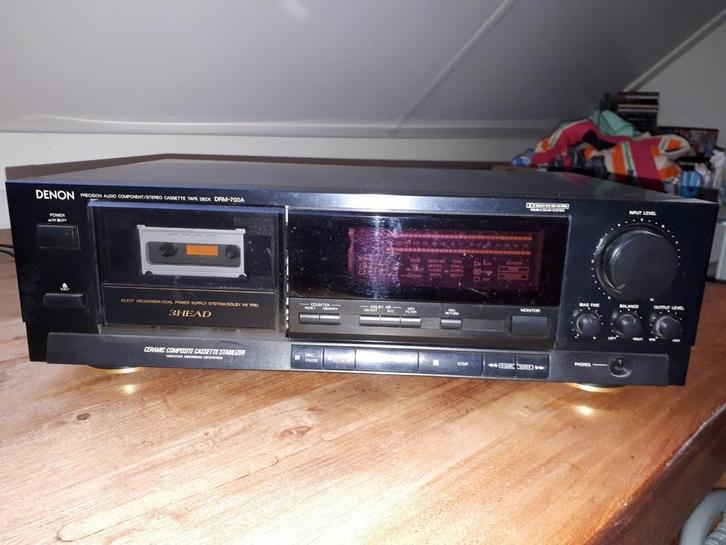 Denon DRM-700A 3-Head HX Pro, Audio, Tv en Foto, Cassettedecks, Enkel, Denon, Ophalen