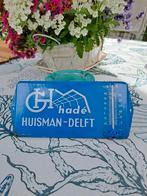 Mooi zeldzaam emaille deurpostje Hade, Verzamelen, Merken en Reclamevoorwerpen, Ophalen of Verzenden, Gebruikt, Reclamebord