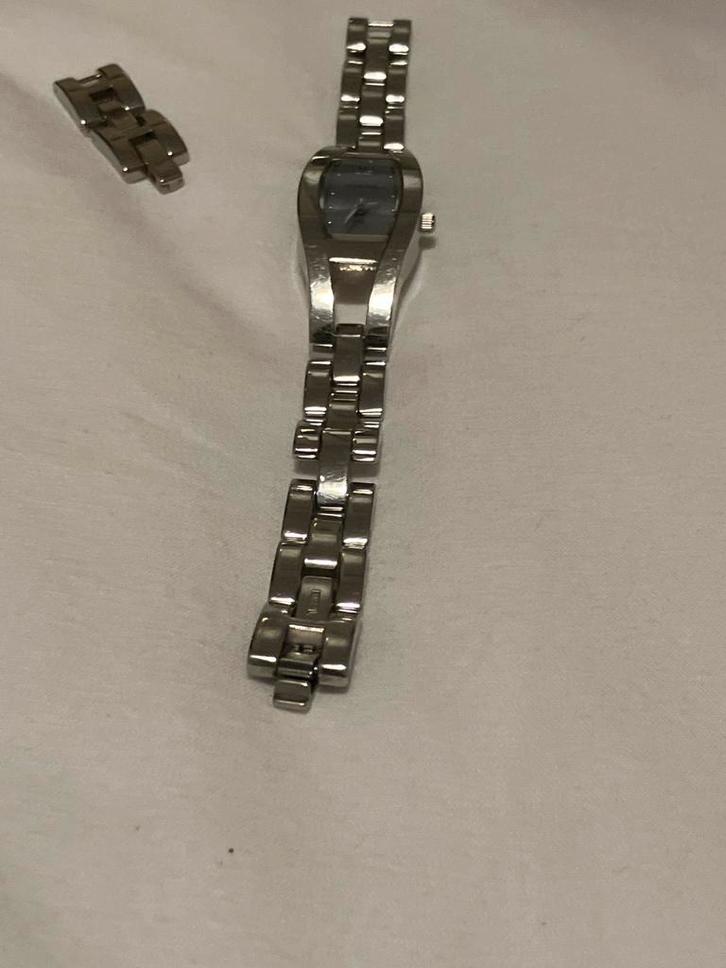 Fossil Dameshorloge - Stijlvol en Tijdloos!, Sieraden, Tassen en Uiterlijk, Horloges | Dames, Gebruikt, Polshorloge, Fossil, Staal