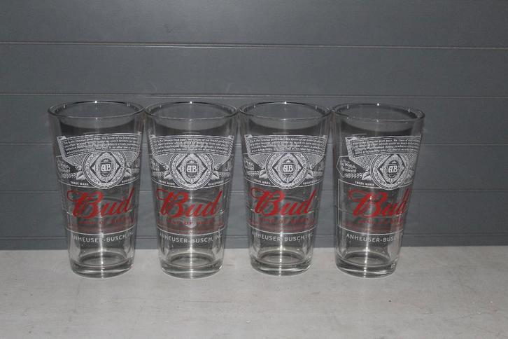 bud, Verzamelen, Biermerken, Gebruikt, Glas of Glazen, Overige merken, Ophalen of Verzenden