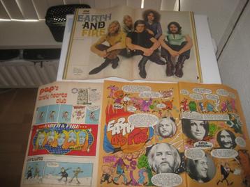 earth and fire jerney kaagman artikel , affiche poster beschikbaar voor biedingen
