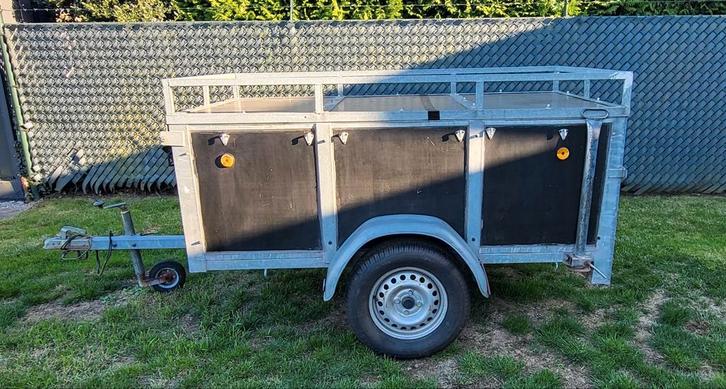 Aanhanger met deksel, Auto diversen, Aanhangers en Bagagewagens, Gebruikt, Ophalen