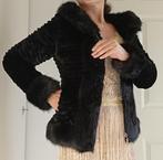 Elegante winterjas met capuchon - zwart - S / 36, Kleding | Dames, Jassen | Winter, Ophalen of Verzenden, Nieuw, Maat 36 (S), Zwart