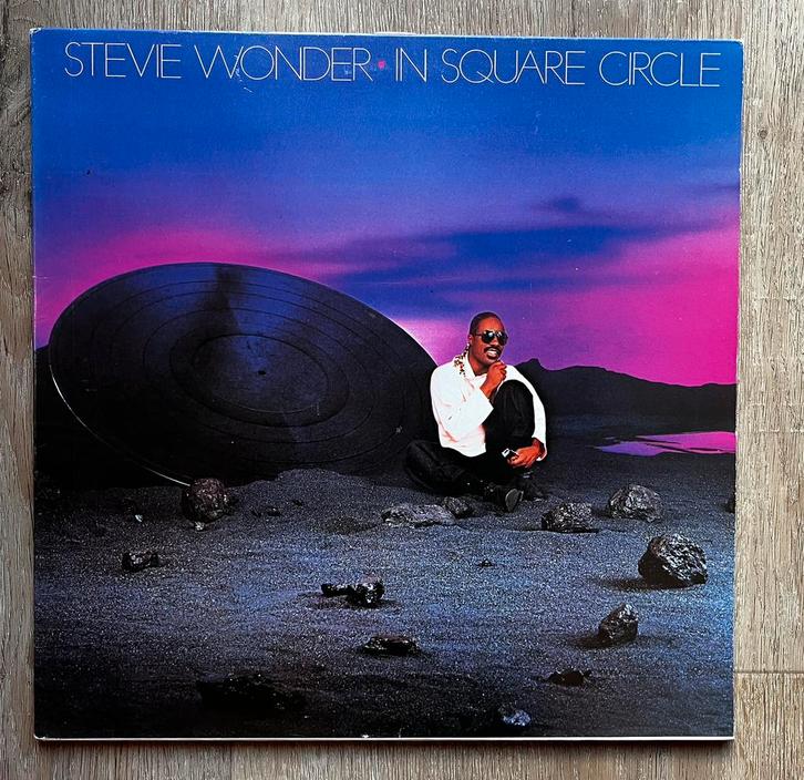 LP: Stevie Wonder - In Square Circle, Cd's en Dvd's, Vinyl | Pop, Gebruikt, 1980 tot 2000, 12 inch, Ophalen of Verzenden