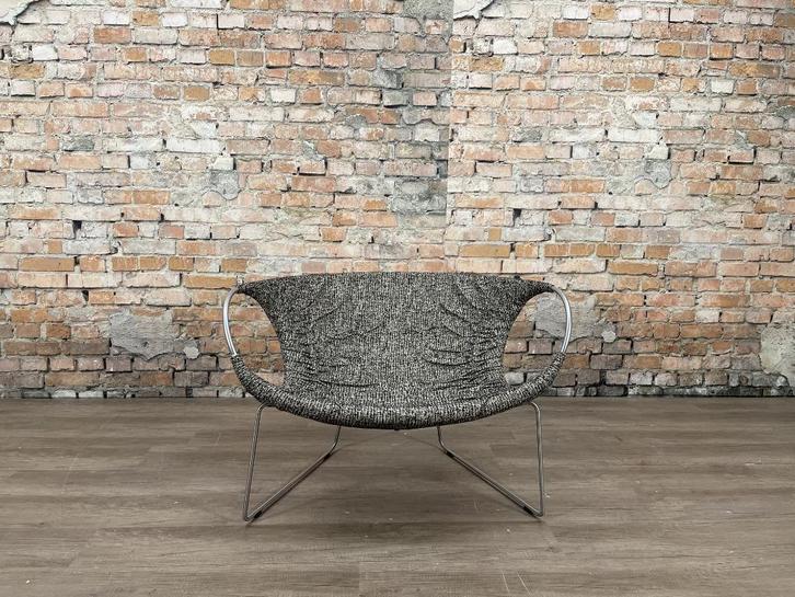 Moroso Smock bij TheReSales, Huis en Inrichting, Fauteuils, Zo goed als nieuw, Metaal, Stof, 100 tot 125 cm, 75 tot 100 cm, Ophalen of Verzenden