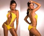 PRINCESA CARIOCA BRASILIE monokini 36, Kleding | Dames, Verzenden, Nieuw, Geel, Bikini