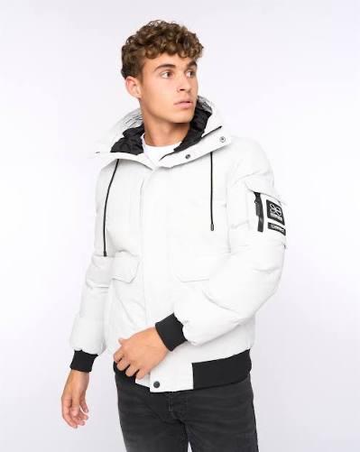 Crosshatch Witte Jas - Maat L - Nieuw!, Maat 52/54 (L), Wit, Nieuw, Ophalen of Verzenden