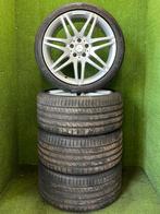 Originele 19 inch Mercedes AMG velgen banden E-klasse W212, 19 inch, Gebruikt, 255 mm, Banden en Velgen