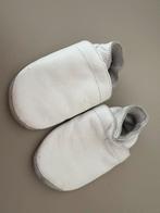 Baby dutch leren slofjes wit maat 19, Ophalen of Verzenden, Zo goed als nieuw, Jongetje of Meisje, Slofjes
