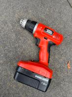 Black & Decker 18V Schroefboormachine, Doe-het-zelf en Verbouw, Gereedschap | Boormachines, Ophalen, Gebruikt, Variabele snelheid