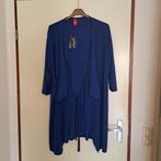 15) vest merk only m Maat 50 kleur blauw nieuw !, Blauw, Only m, Trui of Vest, Nieuw