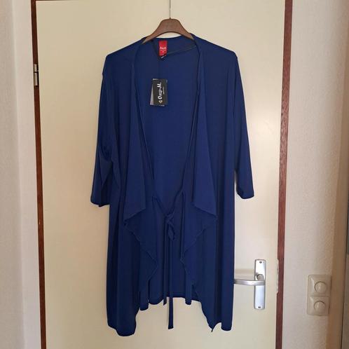 15) vest merk only m Maat 50 kleur blauw nieuw !, Kleding | Dames, Grote Maten, Nieuw, Trui of Vest, Blauw, Ophalen of Verzenden