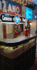 Vintage bar met verlichting., Ophalen, Gebruikt, Salvaged by max, Havenweg 6