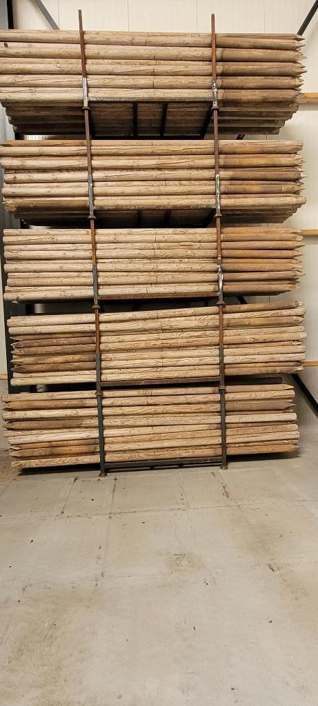 boompalen, Tuin en Terras, Palen, Balken en Planken, Gebruikt, Palen, 250 cm of meer, Ophalen