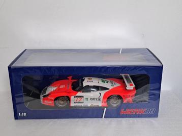 Porsche GT1 FIA GT 1997 le Mans Giesse 1/18 NIEUW Werk83 beschikbaar voor biedingen
