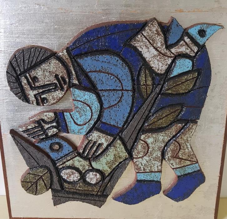 Groot Keramisch Object Henk Potters, 1966, Antiek en Kunst, Antiek | Keramiek en Aardewerk, Ophalen