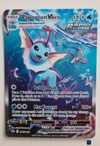 Pokemon kaart vaporeon Vmax, Ophalen of Verzenden, Zo goed als nieuw, Losse kaart