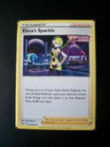 4522: Nieuwe Pokemon Kaart Trainer ELESA's SPARKLE (233/264) beschikbaar voor biedingen