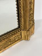 Franse spiegel antiek goud verguld, Antiek en Kunst, Antiek | Spiegels, Minder dan 100 cm, Ophalen of Verzenden
