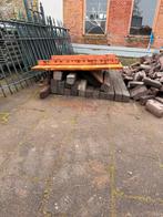 Azobe hardhouten palen - 1,60m (na zagen), Tuin en Terras, Palen, Balken en Planken, Ophalen of Verzenden, Gebruikt, Overige typen