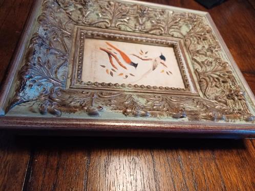 Antieke fotolijst, massief hout, Antiek en Kunst, Antiek | Woonaccessoires, Ophalen of Verzenden