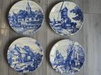 Delfts blauwe Seizoen borden, Ophalen