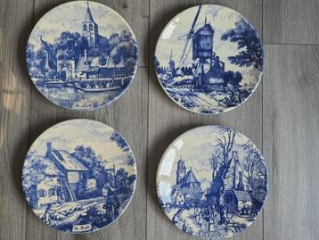 Delfts blauwe Seizoen borden beschikbaar voor biedingen