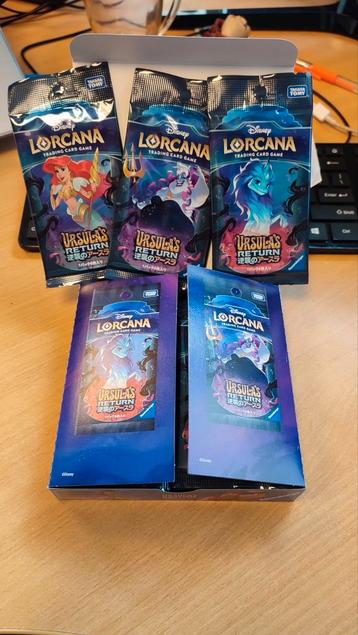 Disney Lorcana Ursula's Return Packs - Japans beschikbaar voor biedingen