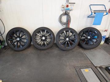 4x velg+ michelin 4-seizoens met ruim profiel 245/40R19 beschikbaar voor biedingen