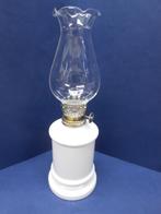 Olielamp, Tafellamp, keramiek, Antiek en Kunst, Antiek | Lampen, Ophalen of Verzenden