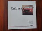 Jeep full line 1989 prestige brochure  USA Cherokee Wagoneer, Boeken, Verzenden, Zo goed als nieuw, Overige merken