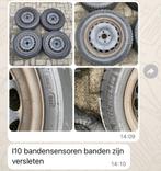 Hyundai i10 stalen velgen met tpms, Ophalen of Verzenden, Gebruikt