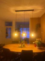 Zwarte eettafel lamp, Ophalen, Gebruikt, Metaal, Minder dan 50 cm