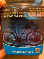 Ikzi fiets-/spaakverlichting voor in wielen (nieuw), Ophalen of Verzenden, Verlichtingsset, Zo goed als nieuw, Waterbestendig