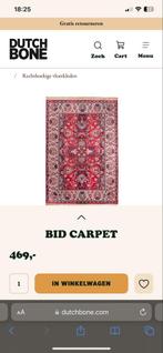 Dutchbone Bid Vintage Tapijt - Rood, Ophalen, 150 tot 200 cm, 200 cm of meer, Zo goed als nieuw