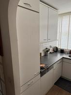 Hoek keuken inclusief apparatuur, Huis en Inrichting, Keuken | Complete keukens, Ophalen, Gebruikt, Wit, Hoekkeuken