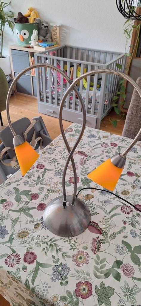 Mooie designer tafellamp (hallogeen), Huis en Inrichting, Lampen | Tafellampen, Minder dan 50 cm, Ophalen