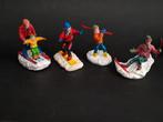 Lemax kerst figuren ski set e235 kerstdorp, Diversen, Kerst, Verzenden, Zo goed als nieuw