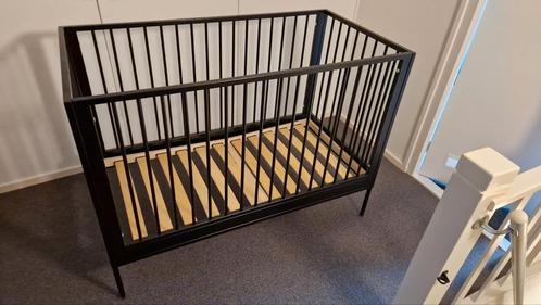 Coming Kids Bliss ledikant 60x120 zwart staal, Kinderen en Baby's, Babywiegjes en Ledikanten, Gebruikt, Ledikant, Ophalen