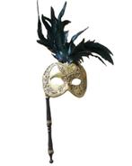 Masker venetiaans masker goudkleur, Verzenden, Nieuw, Feestartikel, Carnaval