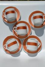 Habitat chique servies rosé goud wit 9 kop en schotels, N, N, Ophalen of Verzenden, Zo goed als nieuw