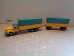 tekno scania combi, Hobby en Vrije tijd, Modelauto's | 1:50, Ophalen of Verzenden, Zo goed als nieuw, Bus of Vrachtwagen, Tekno